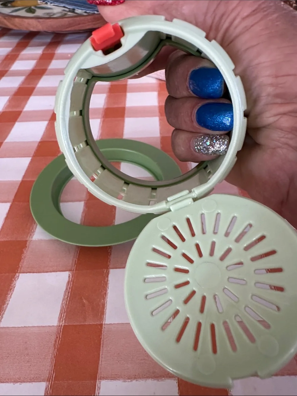 Cactus Sink Strainer - Green
